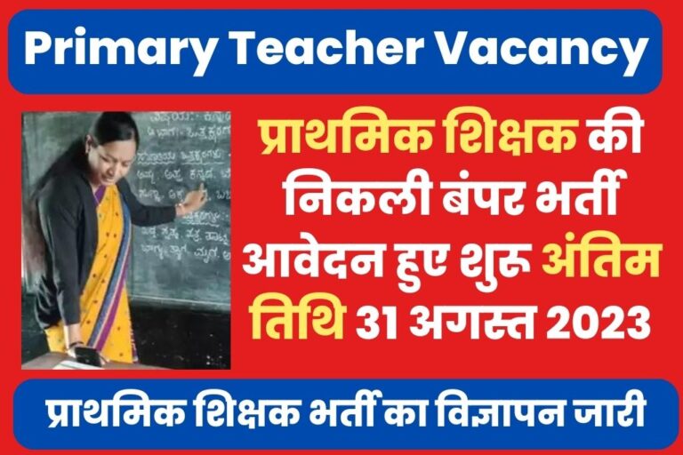 Teacher Job